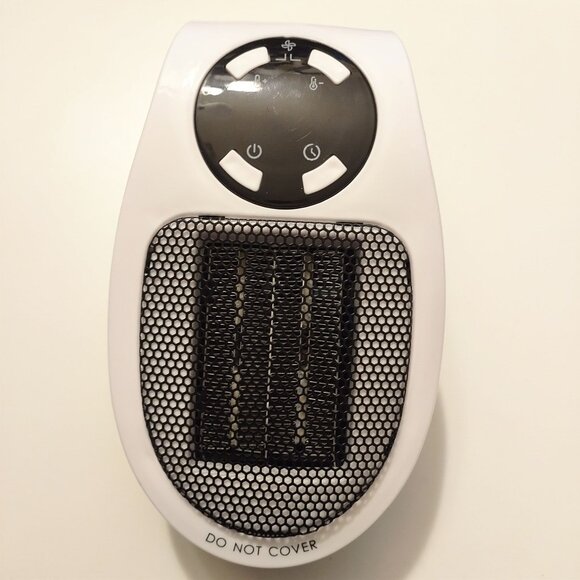Portable Wall Plug-In Electric Heater With Remote Control & Timer Function - Picture 2 of 8